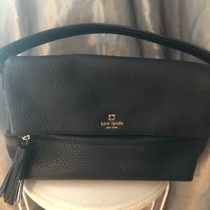 Kate Spade Black Foldover